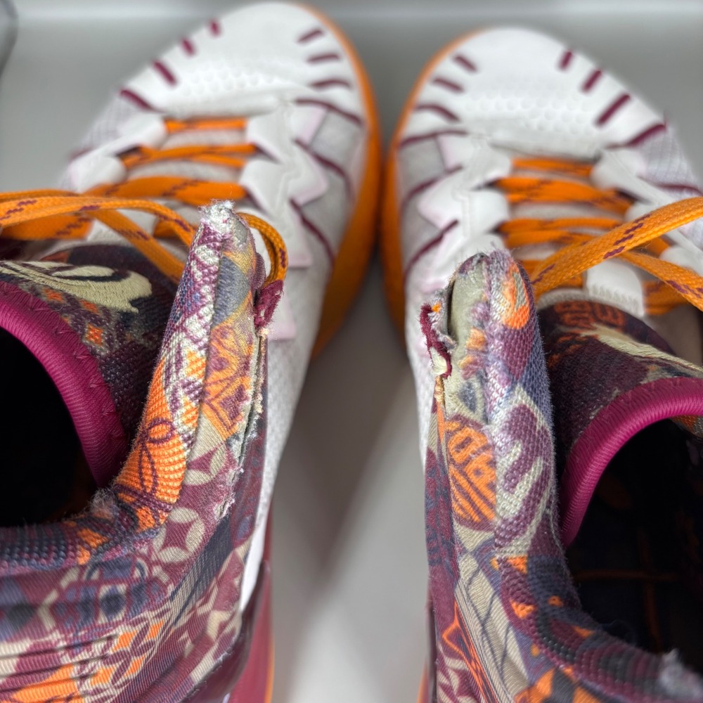 Adidas D Rose Son of Chi 2.0 Basketball Shoe White Orange Purple GY9002 Mens 8.5 - Picture 6 of 8